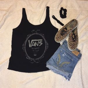 Black Vans Tank Top